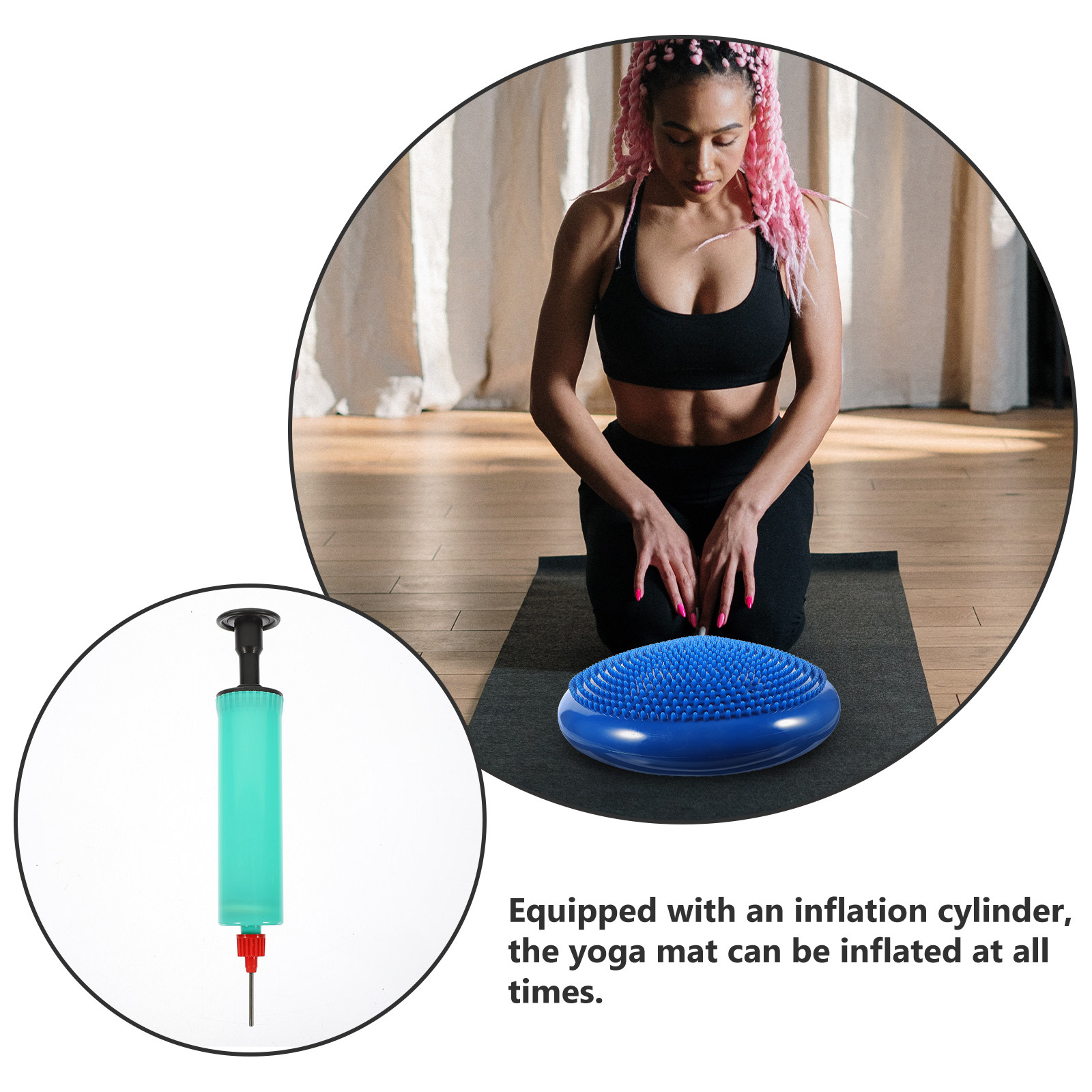 13 Inch Balance Cushion Wobble - Balance Cushion Disc ulasan dan harga