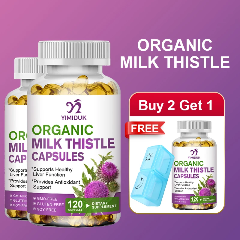 YIMIDUK Milk Thistle Liver Sup - Health Wellness Vitality ulasan dan harga