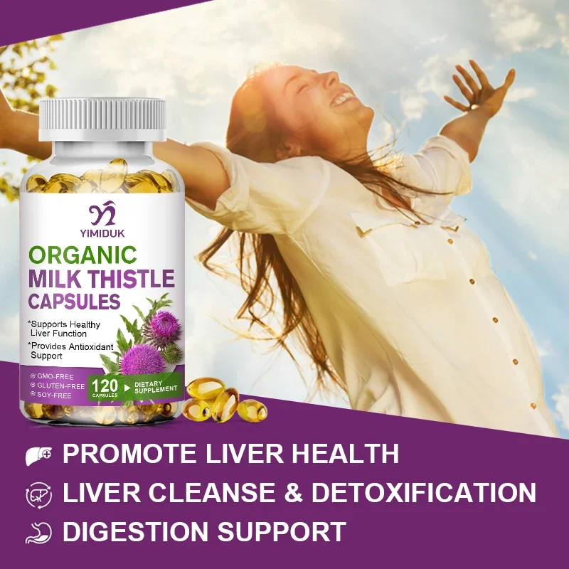 YIMIDUK Milk Thistle Liver Sup - Health Wellness Vitality ulasan dan harga