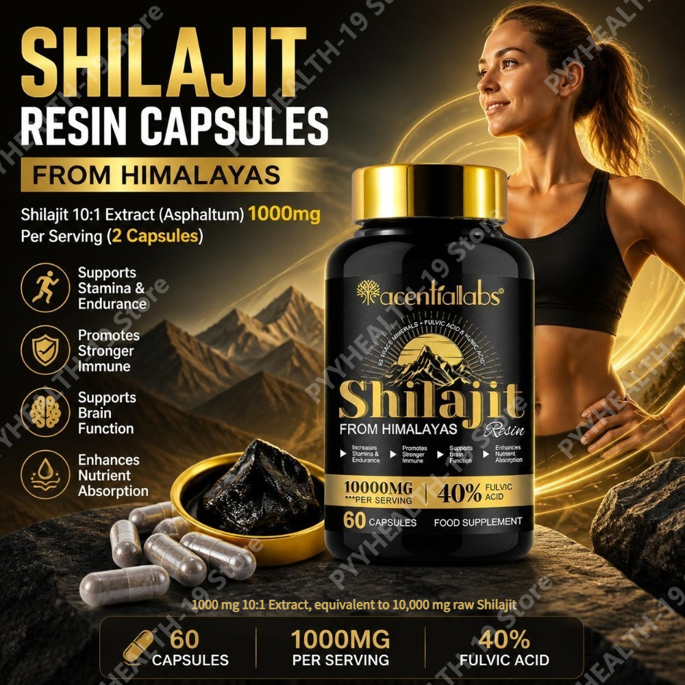 Shilajit Resin Capsules with 1 - Health Wellness Vitality ulasan dan harga