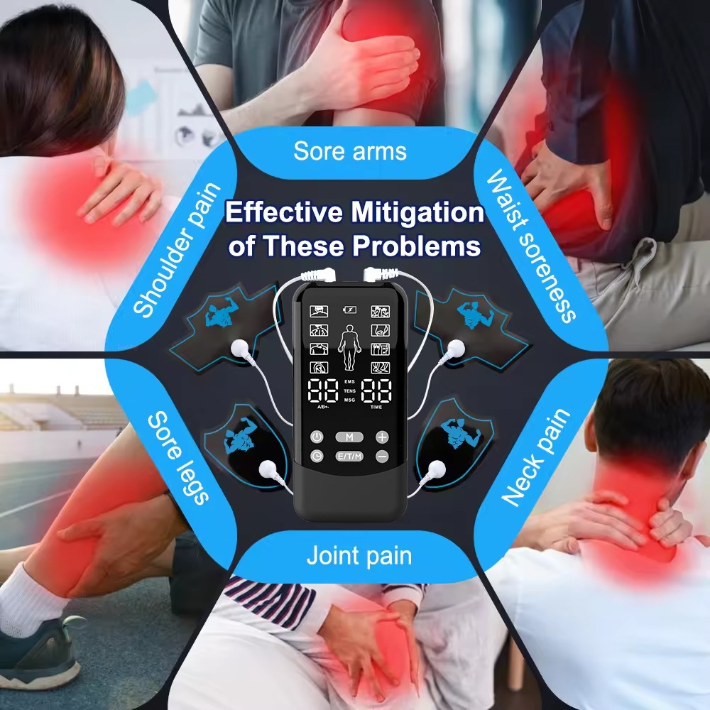 Portable EMS TENS Unit Dual-Ch - Tens Pain Relief Unit ulasan dan harga