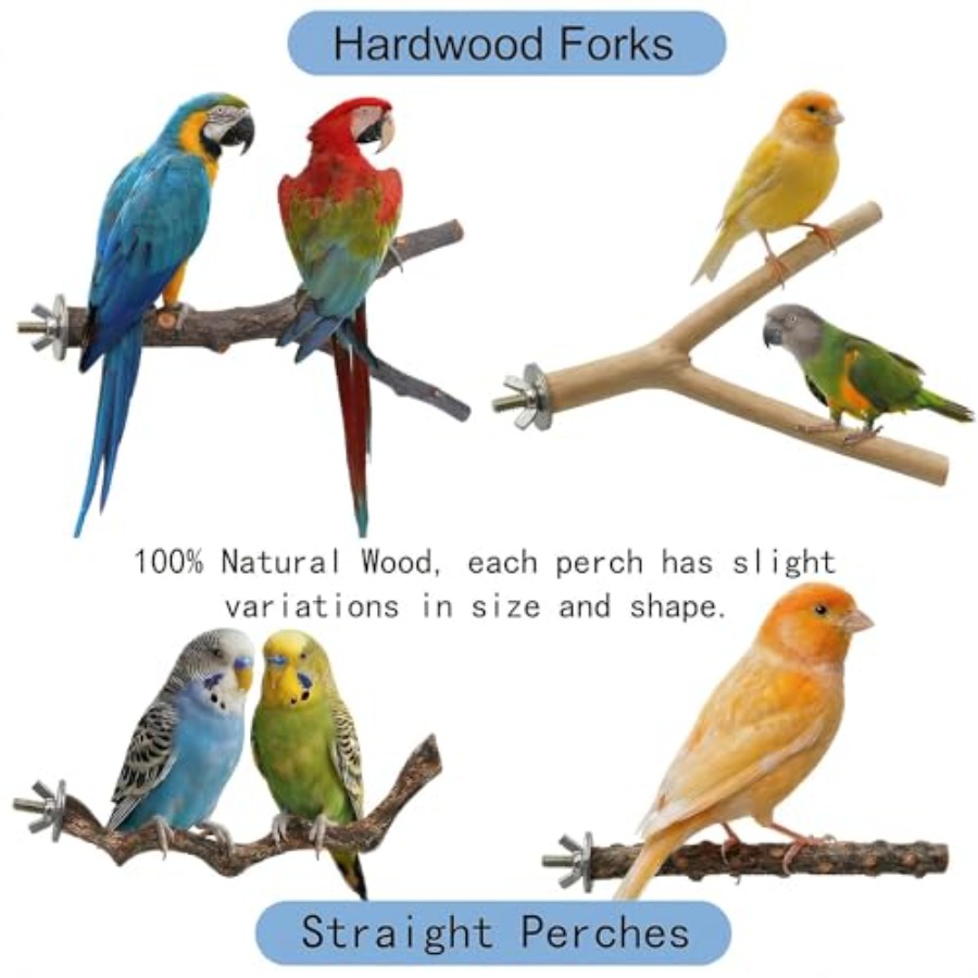 8PCS natural wood bird perches - Health & Wellness Kuala Lumpur Reviews ulasan dan harga