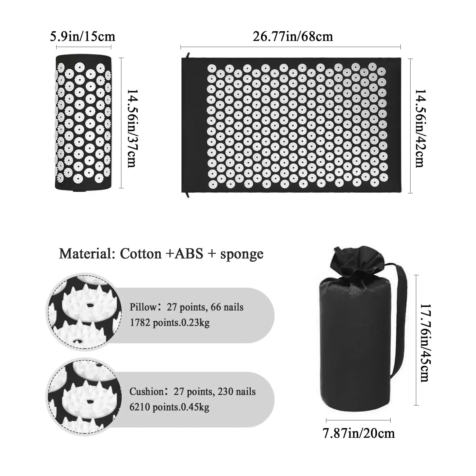 1PC/SET Massager Cushion Acupr - Balance Cushion Disc ulasan dan harga