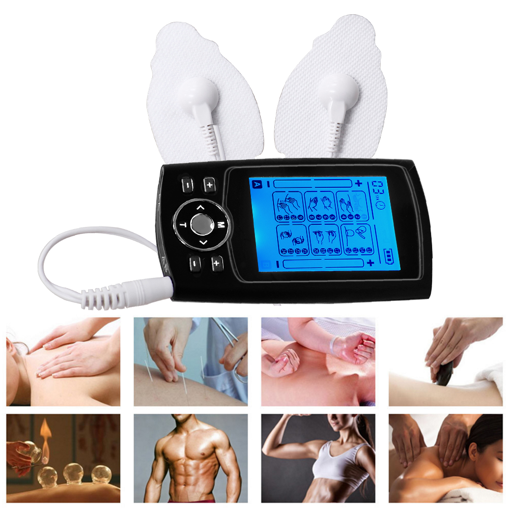24 Modes Tens Massager EMS Mus - Tens Pain Relief Unit ulasan dan harga